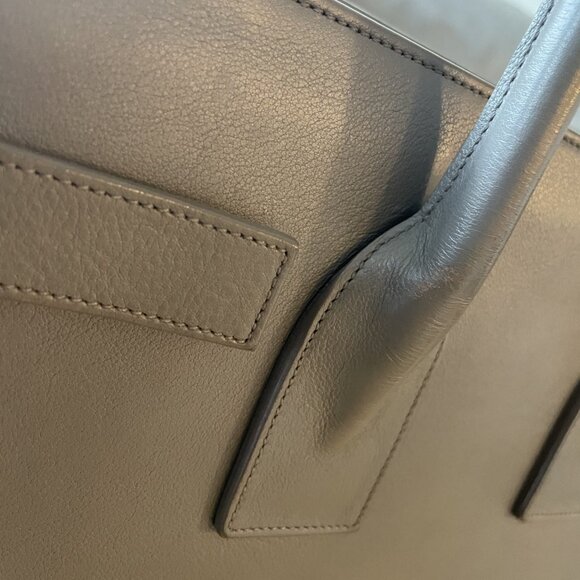 YSL Sac De Jour Grey Small Purse - Picture 5 of 8